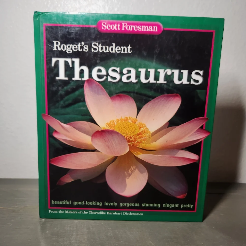 Scott Foresman Roget's Student Thesaurus Dictionary Hardcover School supplies